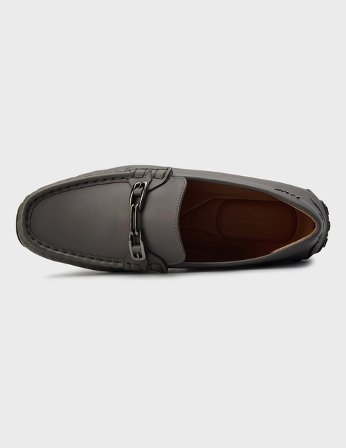 серые мужские Мокасины Bally PINTER-GRI_gray 15809 грн