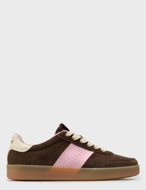 женские коричневые замшевые Кеды Bikkembergs 30602-cacao-roza_brown - фото-5