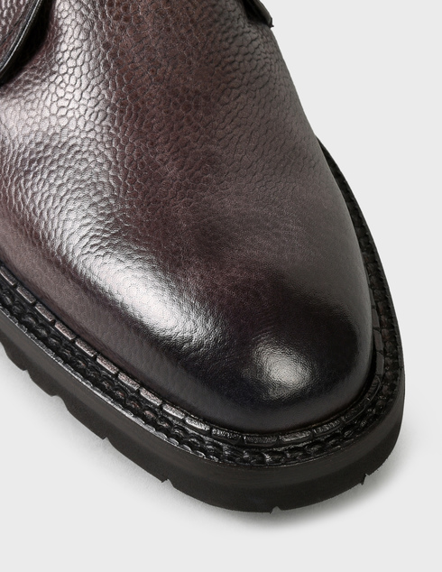 мужские коричневые кожаные Ботинки Barrett Brt-AW21-212U027-1-brown - фото-5