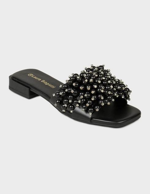 черные Шлепанцы Laura Biagiotti 8045-blackg