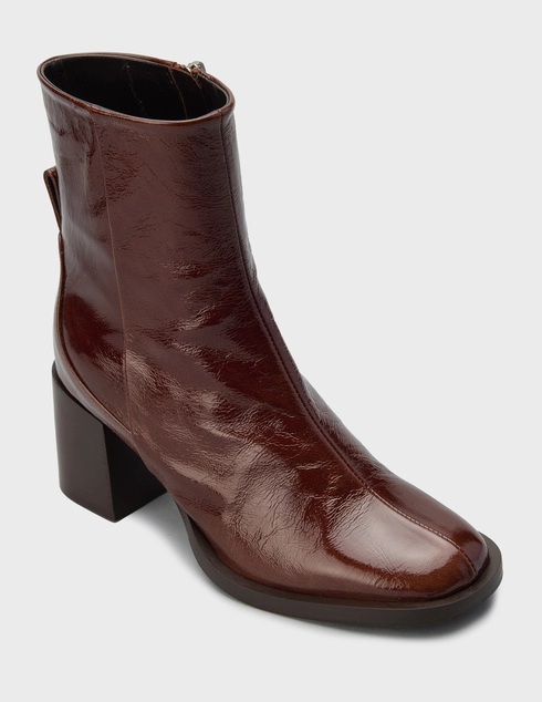 бордовые Ботильоны H'estia Venezia AGR-4884_bordo