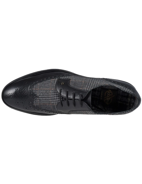 черные мужские Дерби Aldo Brue 8526-black 6893 грн