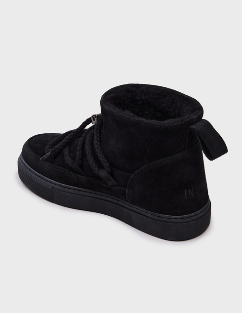 женские черные Угги Inuikii CLASSIC-LOW-Black - фото-2