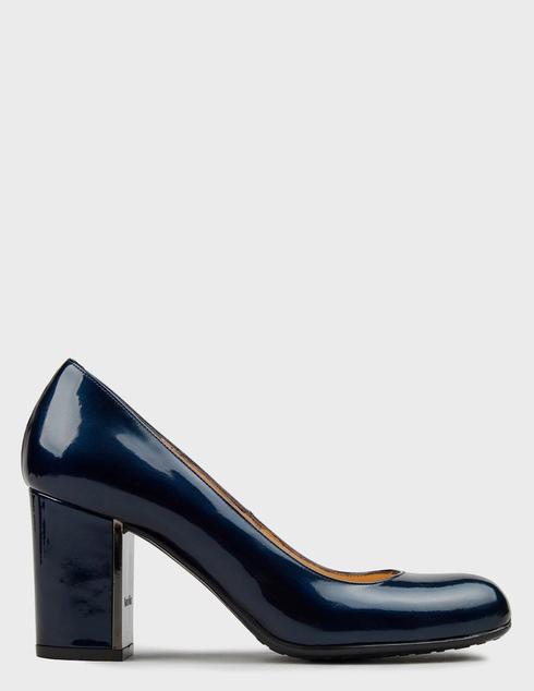 женские синие лакированные Туфли Nando Muzi 8857-blue - фото-5