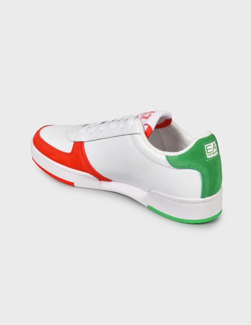 мужские белые Кеды Ea7 Emporio Armani X8X073-XK176-N445-white - фото-2