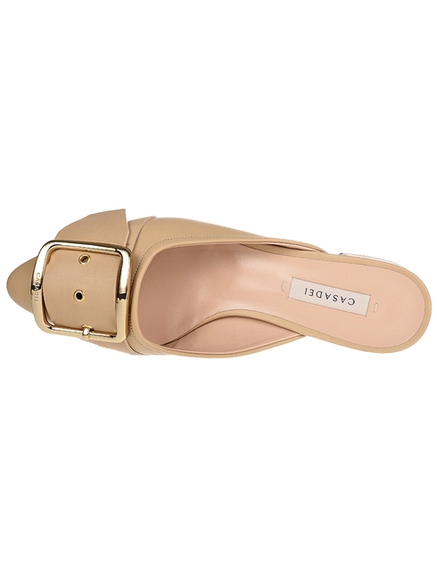 бежевые женские Мюли Casadei 160_beige 13995 грн