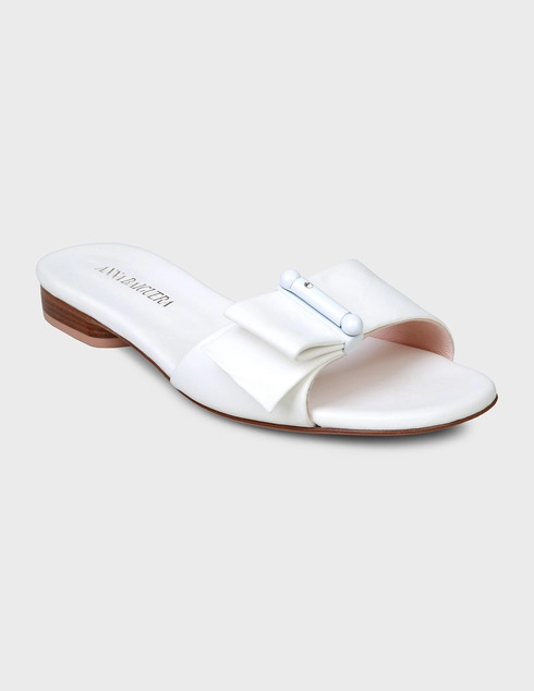 белые Шлепанцы Anna Baiguera AB-SS20-Ane-21986-Natur-White-white