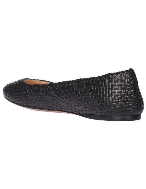женские черные Балетки Prada PR1161_black - фото-2