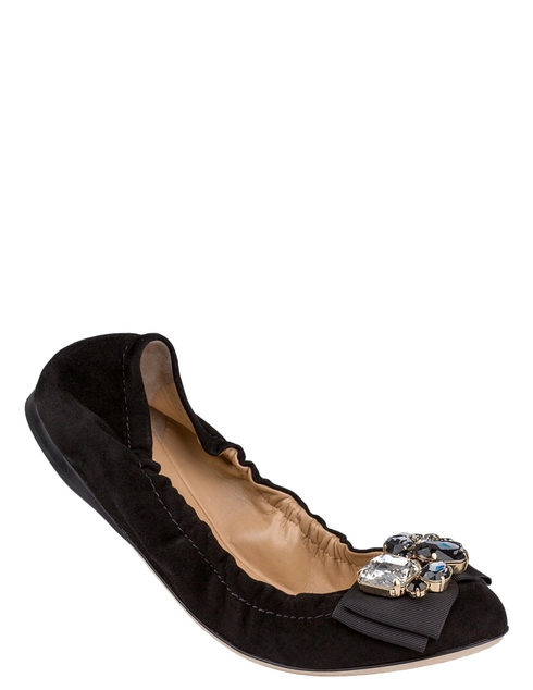 черные Балетки Dolce & Gabbana DGC18090-80999