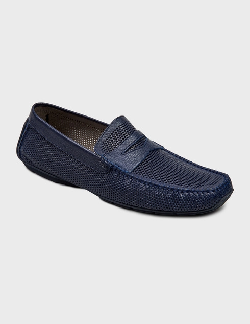 синие Мокасины Aldo Brue AGR-AB0093blu_blue