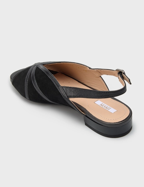 женские черные Босоножки Geox D024HB-021KY-C9999_black - фото-2