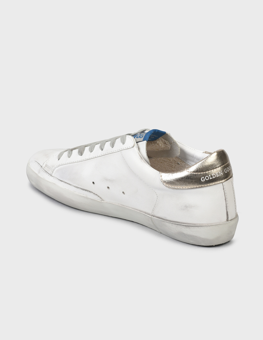 мужские белые Кеды Golden Goose Deluxe Brand SGMF00101-F000359-10285-white - фото-2