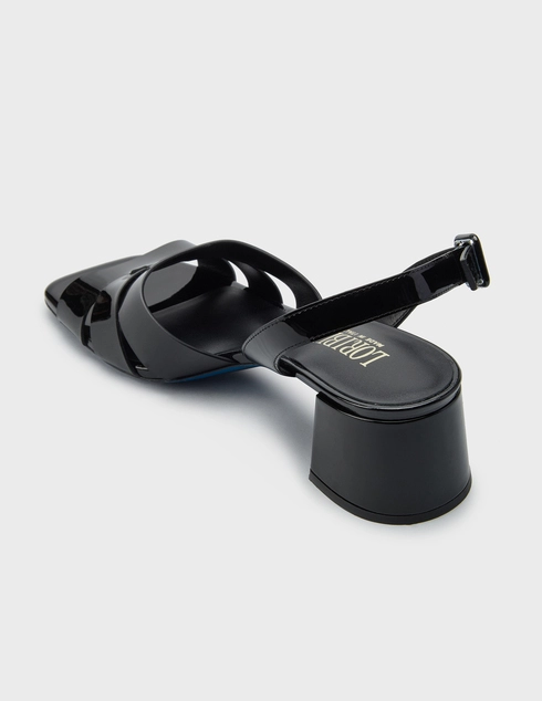 женские черные Босоножки Loriblu 8302_black - фото-2