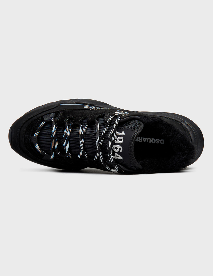 черные мужские Кроссовки Dsquared2 0324_black 22537 грн
