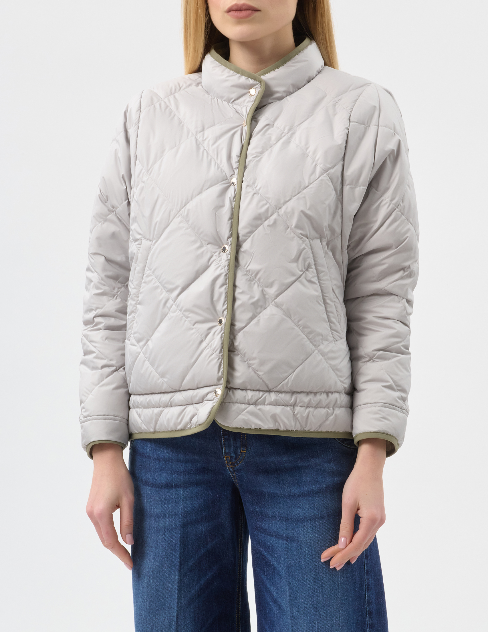 

Пуховик, Серый;хаки