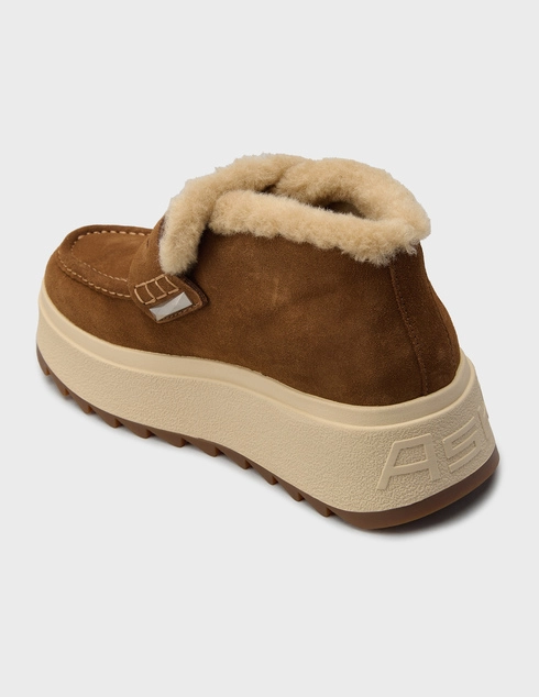 женские коричневые Полуботинки Ash MAGIC-001 - фото-2