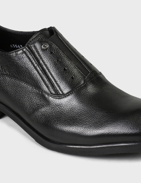 мужские черные кожаные Туфли Mario Bruni AGR-63563-black - фото-5