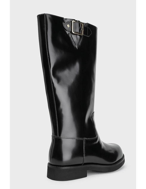 женские черные Сапоги Boss HUGO_BOSS_10570 - фото-2