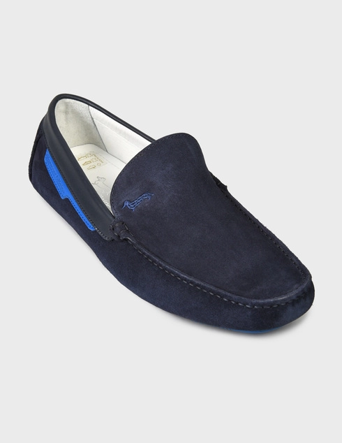 синие Мокасины Harmont&Blaine EFM201-211-5400-blue