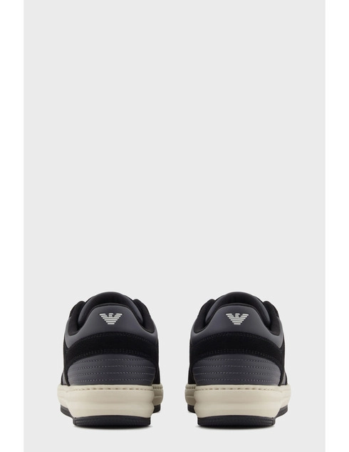 мужские черные Кеды Ea7 Emporio Armani EA7_10928 - фото-2