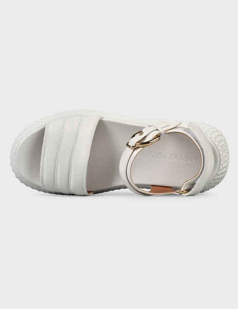 белые женские Босоножки Emporio Armani 095-222-white 7004 грн