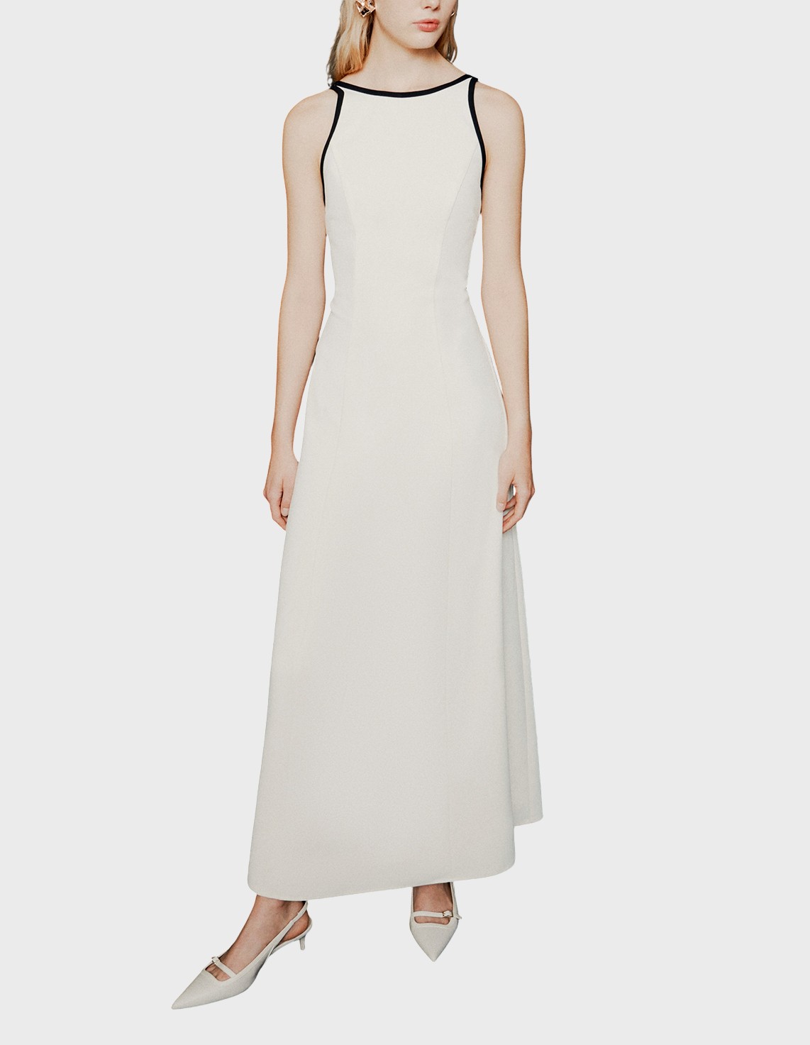 

Платье, Белый;молочный