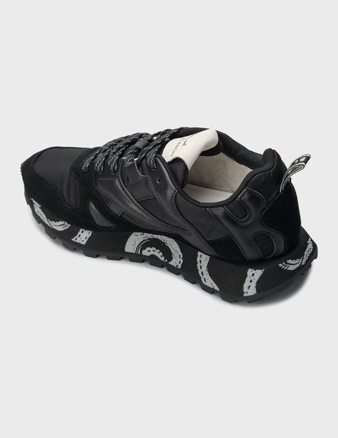 мужские черные Кроссовки Voile Blanche AGR-jag_black - фото-2