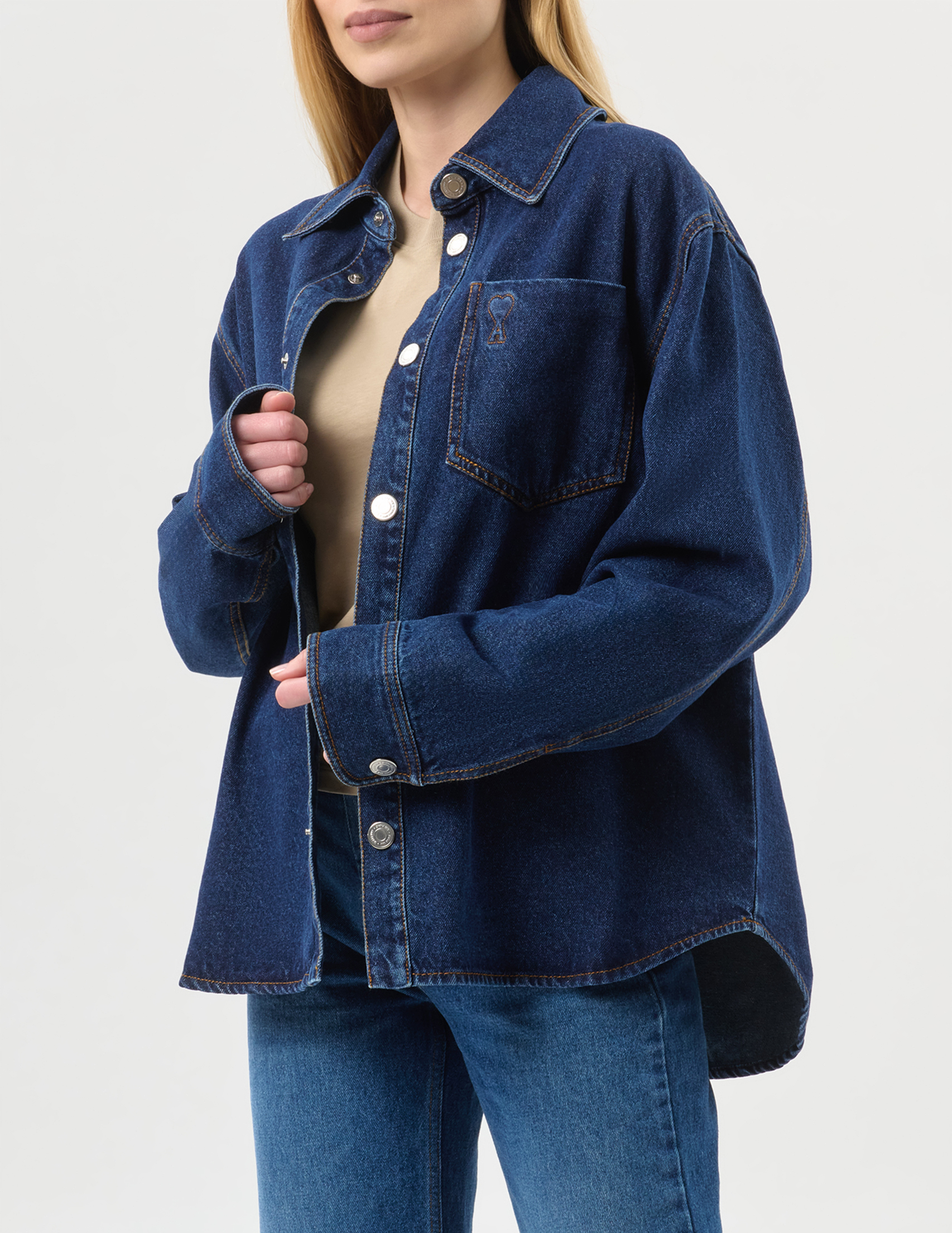 

Рубашка, Синий