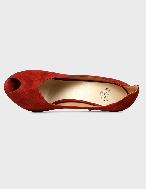 красные женские Туфли Francesco Russo RIP604№201-bordo 10215 грн