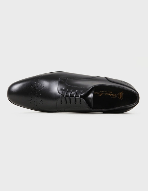 черные мужские Дерби Roberto Morelli 3900-black 8178 грн
