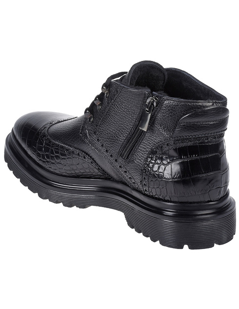 мужские черные Ботинки Bagatto 3603-black - фото-2