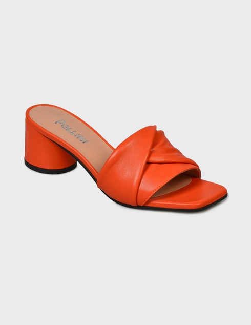 оранжевые Шлепанцы Pollini 8155_orange