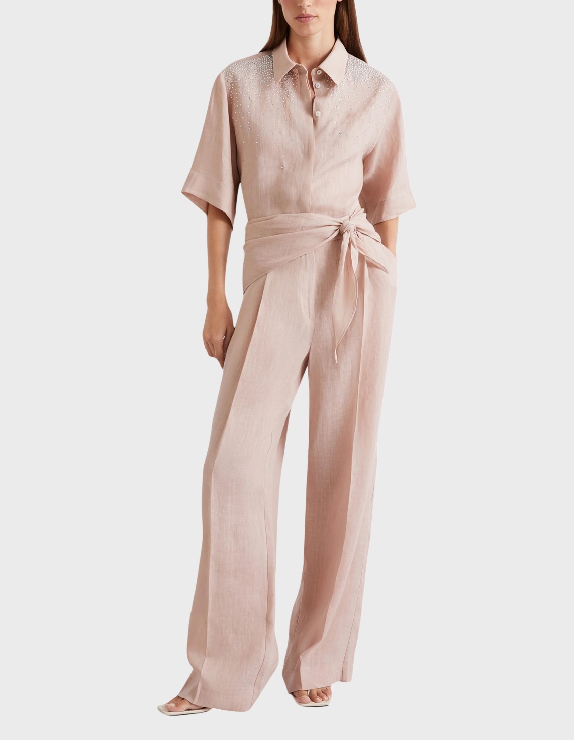 

Брюки, Бежевый