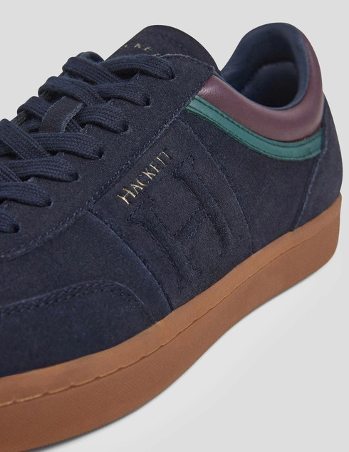 мужские синие Кеды Hackett London HMS200046-595_blue - фото-2