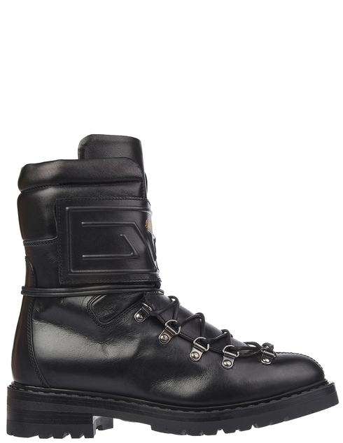женские черные кожаные Ботинки Barracuda BD1000BM-4556_black - фото-5