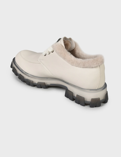 женские белые Дерби Helena Soretti JOVA-022-beige - фото-2