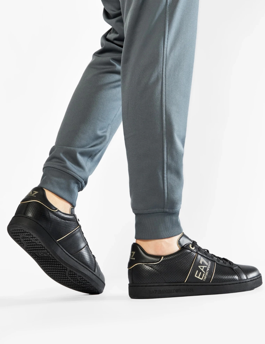 【Nori77】 Кеды Ea7 Emporio Armani ms090_black_188789 (Черный) в