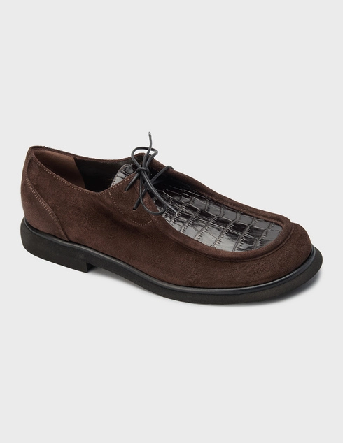 коричневые Туфли Laura Bellariva T1024--cocco-brown