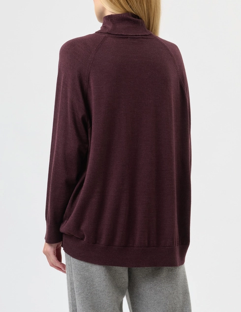 Panicale Cashmere D370119L37D14A-0890-Prune_purple фото-4