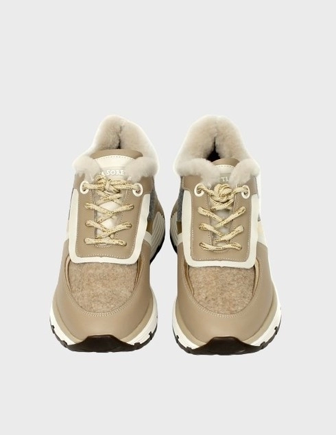 бежевые женские Кроссовки Helena Soretti Tesoro/2421 13094 грн