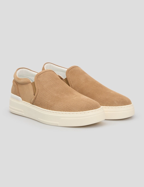 бежевые Слипоны Fabi FU1090A-41713_beige