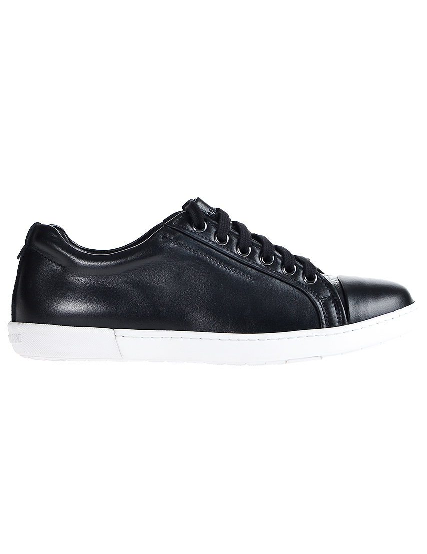 женские черные Кеды Giorgio Armani 2794_black - фото-2