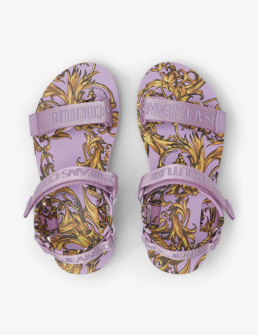 Сандалии Versace Jeans Couture ws076_purple_189389 (Сиреневый) в