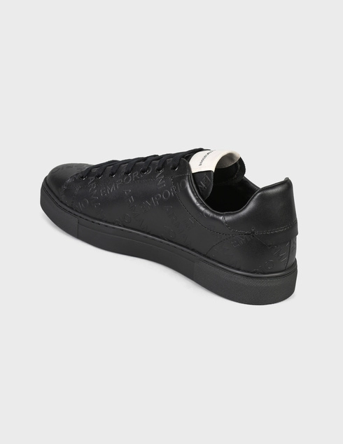 мужские черные Кеды Emporio Armani AGR-X4X554XM994-K001 - фото-2