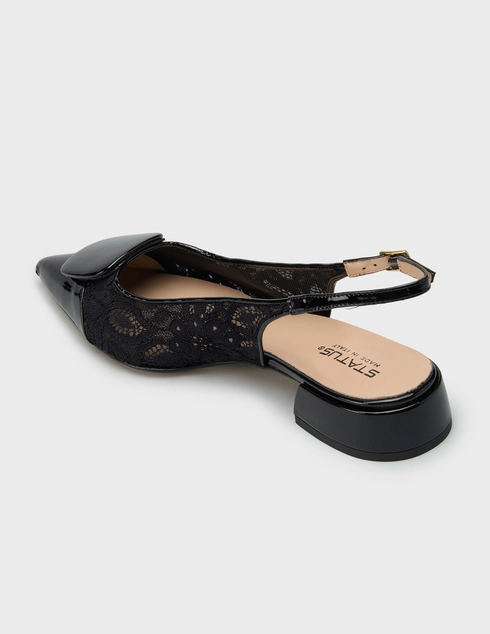 женские черные Босоножки Status X1418blk_black - фото-2