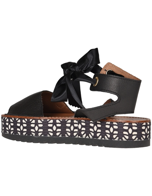 женские черные Босоножки Popa 37-black - фото-2