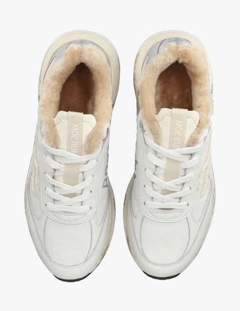 женские белые  Кроссовки Premiata MOERUND_7798M - фото-5