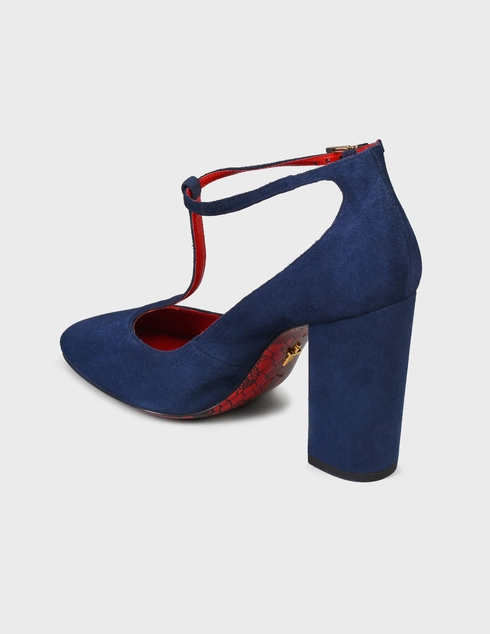 женские синие Туфли Cesare Paciotti CP-JQ32601-blue - фото-2