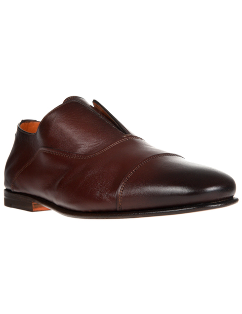 коричневые Туфли Santoni S15963-VINOUS