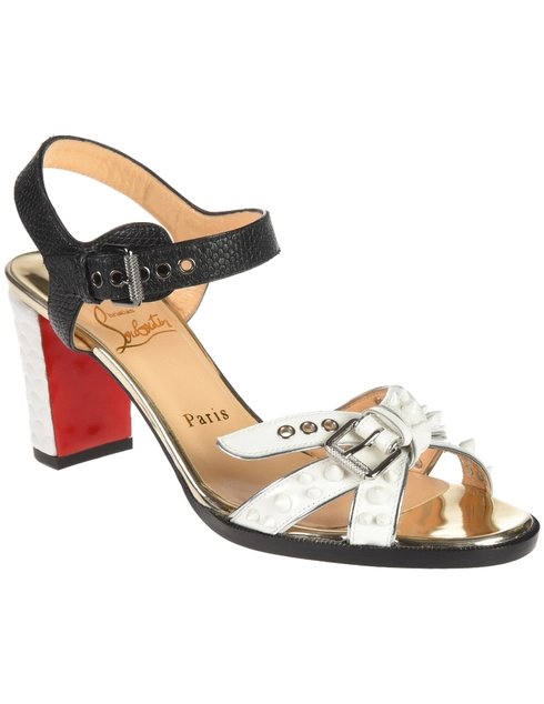 белые Босоножки Christian Louboutin CL9906_white